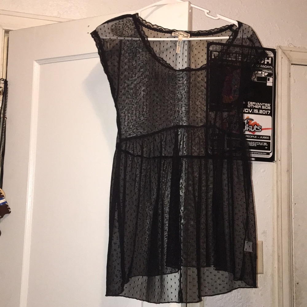 Lace baby doll dress